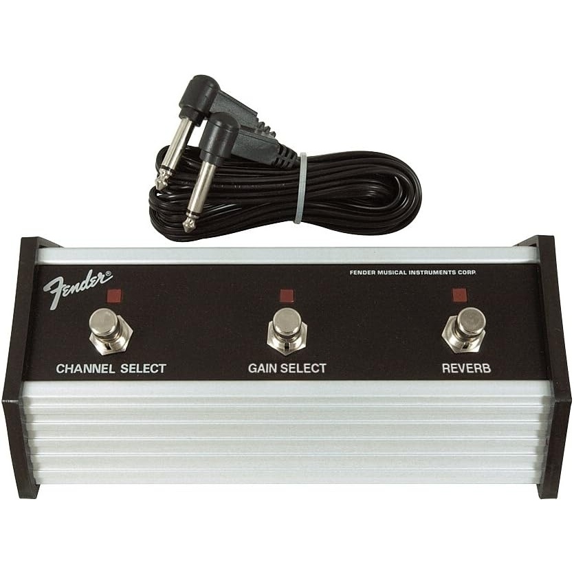 image:imageFender 0994064000 3Button Footswitch ChannelGainReverb with 14Inch Jack