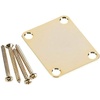Fender 4 Screw Neck Plate Gold(Screw Neck Plate)