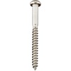 Fender Pickup Mounting Screws, P Bass Chrome, 12-Count