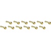 Fender Pickup Switch Screws (12 PACK)(Gold)