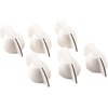 Fender Chicken Head Amp Knobs, White, 6-Pack