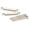 Fender Pure Vintage Chassis Straps, Small, Chrome(Small)