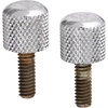 Fender Pure Vintage Piggyback Thumb Screws, Chrome, 2-pack(Thumb Screws)