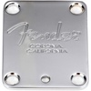 Fender Standard Guitar Neck Plate,Chrome(Fender)