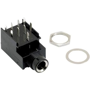 Fender 1/4″ chrome Amp Jack – Stereo