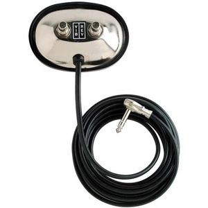 Fender 2-Button Footswitch: Vibrato/Reverb On/off with 1/4-Inch Jack(Footswitch)