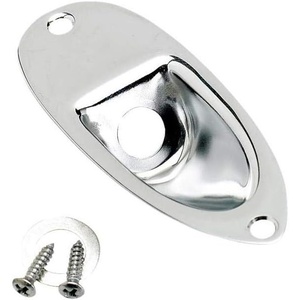 Fender Electric Guitar Part Stratocaster Jack Ferrule – Chrome(Jack Ferrule)