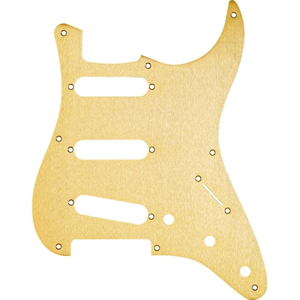 image:imageFender 57 Stratocaster 8Hole 1Ply Pick Guard for 3 SingleCoil Pickups  WhiteWhite