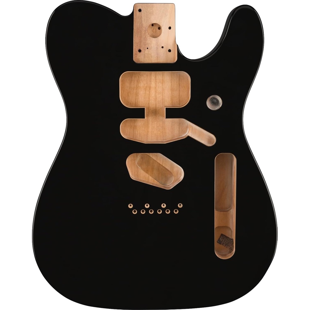image:imageFender Deluxe Series Telecaster Body Alder Black