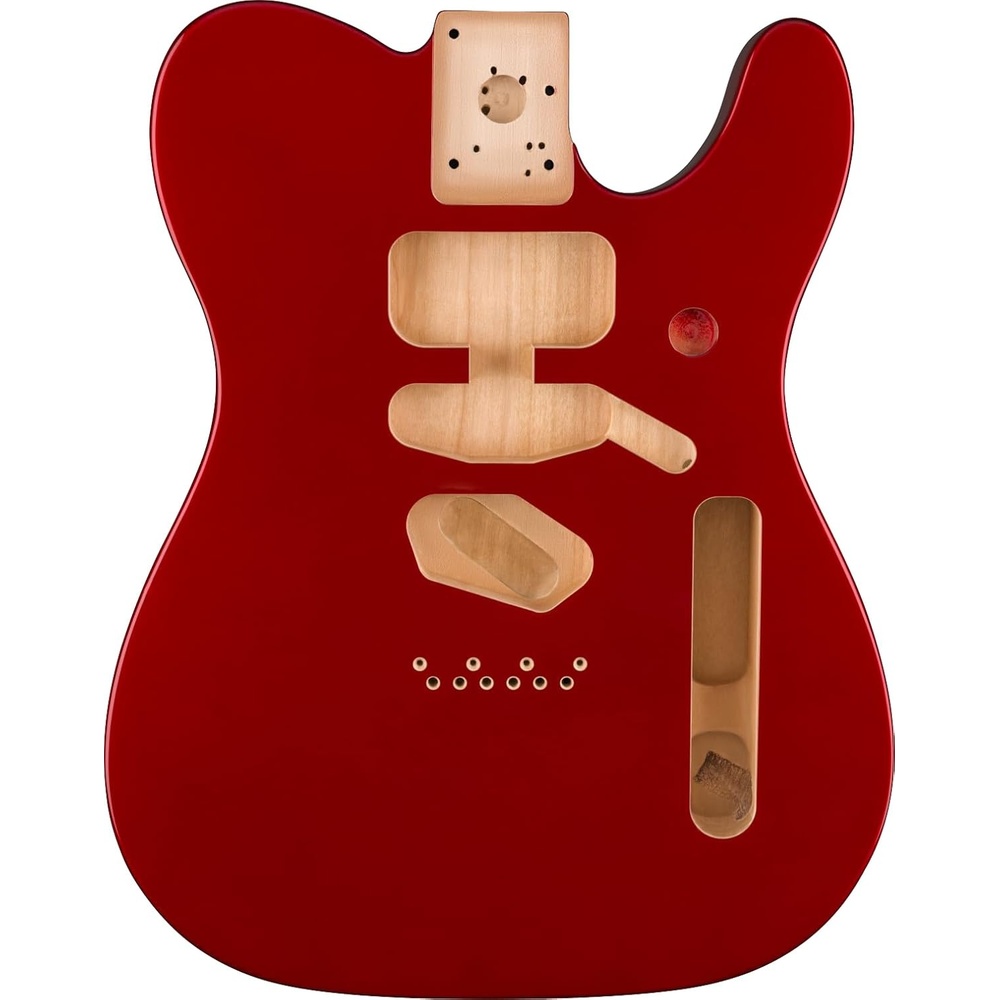 image:imageFender Deluxe Series Telecaster Body Alder Candy Apple RedRed