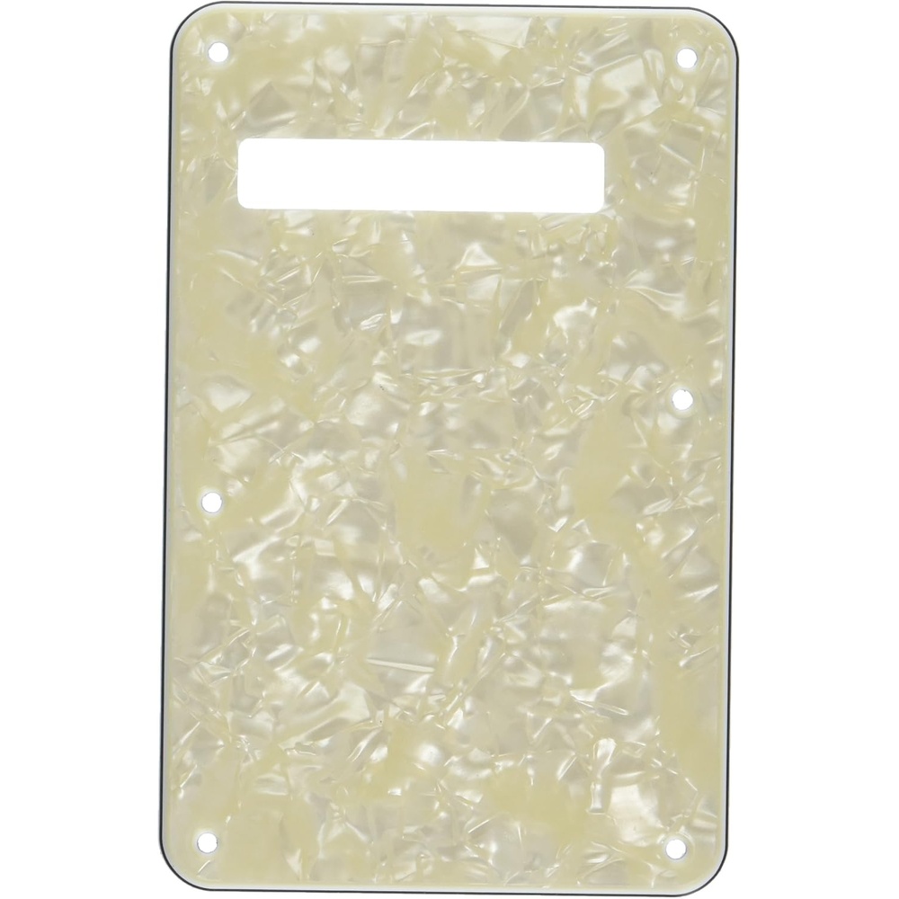 image:imageFender Modern Backplate Stratocaster Aged White Moto