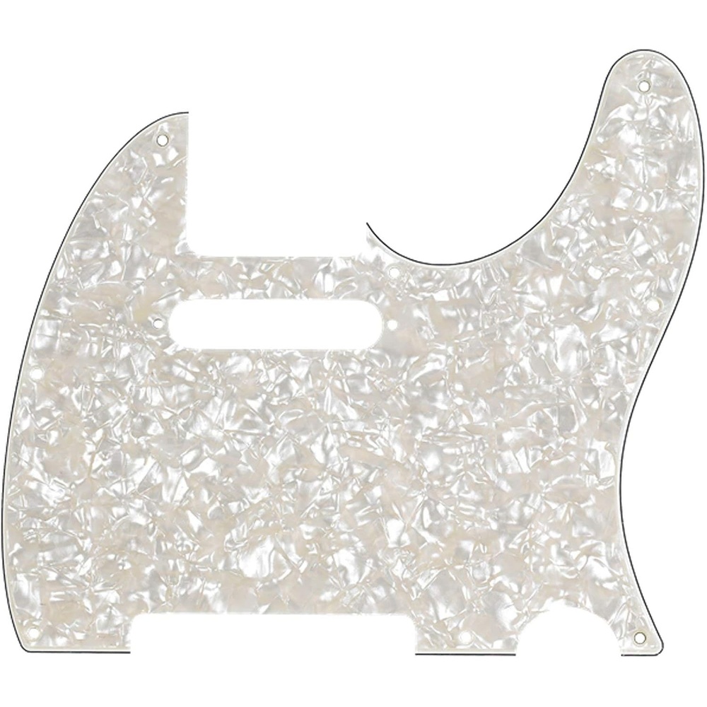 image:imageFender Modern Pickguard Telecaster 8Hole Aged White Moto