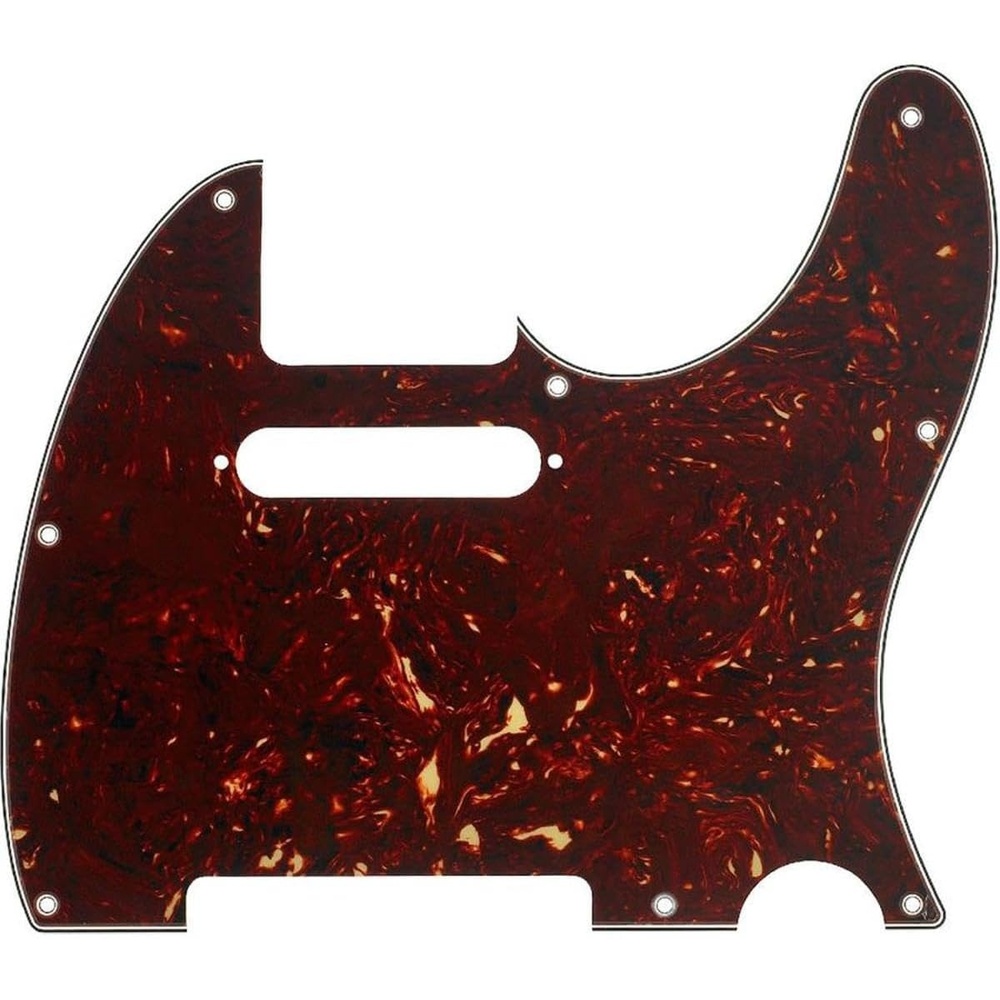 image:imageFender Pickgrd American Standard Tele Blk BwbMint Green
