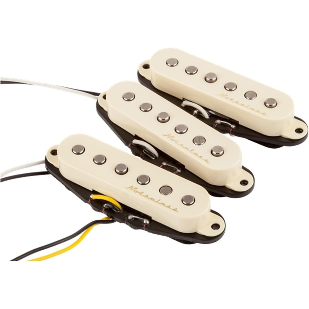 image:imageFender Vintage Noiseless Prewired Stratocaster Pickguard 3Ply WhiteAged White