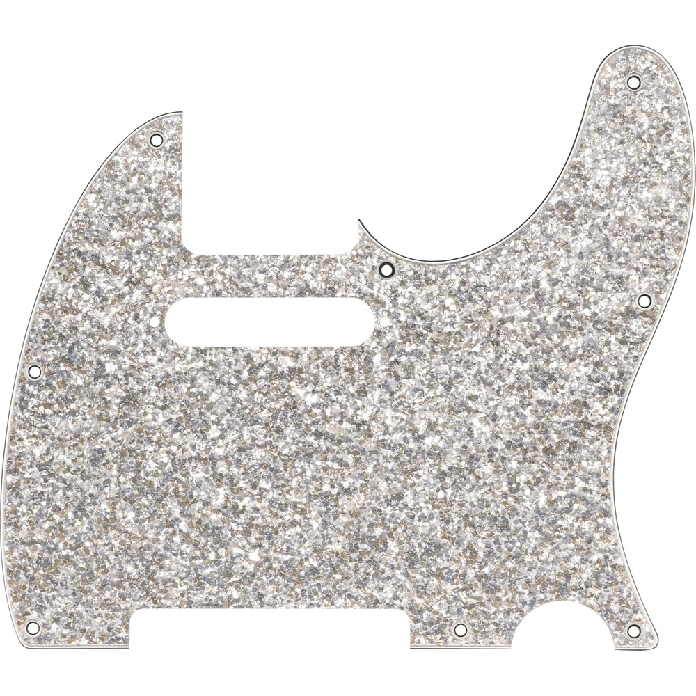 image:imageHybrid GlassGlitter Telecaster SS Pickguard Silver SparkleSilver Sparkle