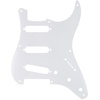Fender 57 Stratocaster (8-Hole) 1-Ply Pick Guard for 3 Single-Coil Pickups – White(Gold Andonized)