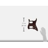 Fender Modern Pickguard, HH Stratocaster, 11-Hole – Tortoise Shell