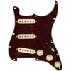 Fender Pre-Wired Strat Pickguard, Custom Shop Fat 50’s SSS Electric Guitar Electronics (0992340506)(Tortoise)