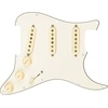 Fender Pre-Wired Strat Pickguard, Custom Shop Fat 50’s SSS Electric Guitar Electronics (0992340506)(White)