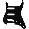 Fender Standard Stratocaster for 3 Single Coil Pickups, 11 Hole, 3-Ply – White(Black)