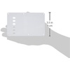 Fender Vintage-Style Backplate, Stratocaster – White(White)