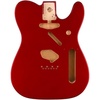 Fender Alder Stratocaster Body – Vintage Bridge Routing – Olympic White (0998006705)(Candy Apple Red)