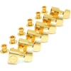 Fender American Series Stratocaster Guitar Tuners with Gold Hardware Set of 6 Gold, Guitar Accessories