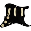 Fender Original 57/62 Prewired Stratocaster Pickguard – 3-Ply Black(Black)