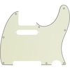 Fender Pickgrd American Standard Tele Blk (Bwb)(Aged White Moto)