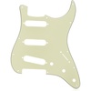 Fender Standard Stratocaster for 3 Single Coil Pickups, 11 Hole, 3-Ply – White(Chrome)