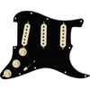 Fender Tex Mex Prewired Stratocaster Pickguard – 3-ply White(Black)