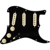 Fender Vintage Noiseless Prewired Stratocaster Pickguard – 3-Ply Black(Black)