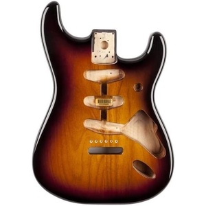 Fender Alder Stratocaster Body – Vintage Bridge Routing – Candy Apple(Black)