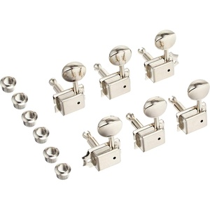 Fender American Vintage Stratocaster/Telecaster Tuning Machines – Left-Handed – Nickel