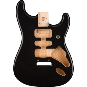 Fender Deluxe Series Stratocaster Body, Alder, 3-Color Sunburst(Black)