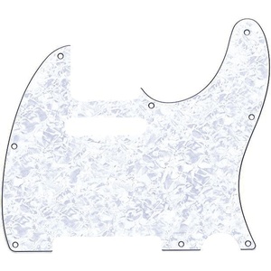 Fender Pickgrd American Standard Tele Blk (Bwb)(Black Moto)