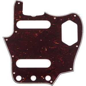 Fender Pure Vintage Pickguard, ’65 Jaguar, 10-Hole – Brown Shell 4-Ply