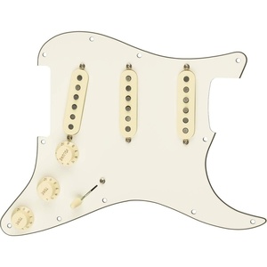 Fender Texas Special Prewired Stratocaster Pickguard – 3-ply White(White)