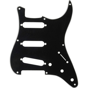 Fender Vintage-Style Pickguard, ’57 Stratocaster, 8-Hole – Black 3-Ply