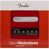 Fender Gen 4 Noiseless Telecaster Pickup Set(Black (bridge)  Nickel (neck))