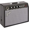 Fender Mini Deluxe Electric Guitar Amp, with 1-Year Warranty, Mini Guitar Amp, Portable Guitar Amplifier, Guitar Accessories, 3 Watts, Black(Black)