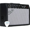 Fender Mini Deluxe Electric Guitar Amp, with 1-Year Warranty, Mini Guitar Amp, Portable Guitar Amplifier, Guitar Accessories, 3 Watts, Black(Black)