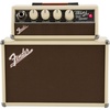 Fender Mini Deluxe Electric Guitar Amp, with 1-Year Warranty, Mini Guitar Amp, Portable Guitar Amplifier, Guitar Accessories, 3 Watts, Black(Brown)