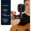Fender FCT-2 Professional Multi-Instrument Clip-On Tuner for Guitar, Bass, Ukulele, and Violin(FCT-2)