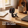 Fender FCT-2 Professional Multi-Instrument Clip-On Tuner for Guitar, Bass, Ukulele, and Violin(FCT-2)