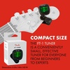 Fender FT-1 Professional Guitar Tuner Clip On, Guitar Accessories, with 1-Year Warranty, Full-Range Chromatic Guitar Tuner with Dual-Rotating Hinges, A4 Calibration(FCT-2)