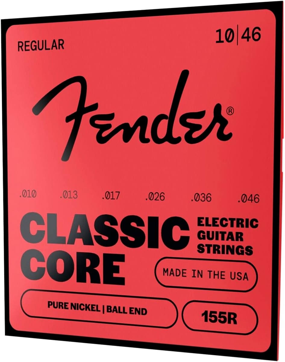 image:imageFender Classic Core Electric Guitar Strings Vintage Nickel Ball End 155L 009042Ball End