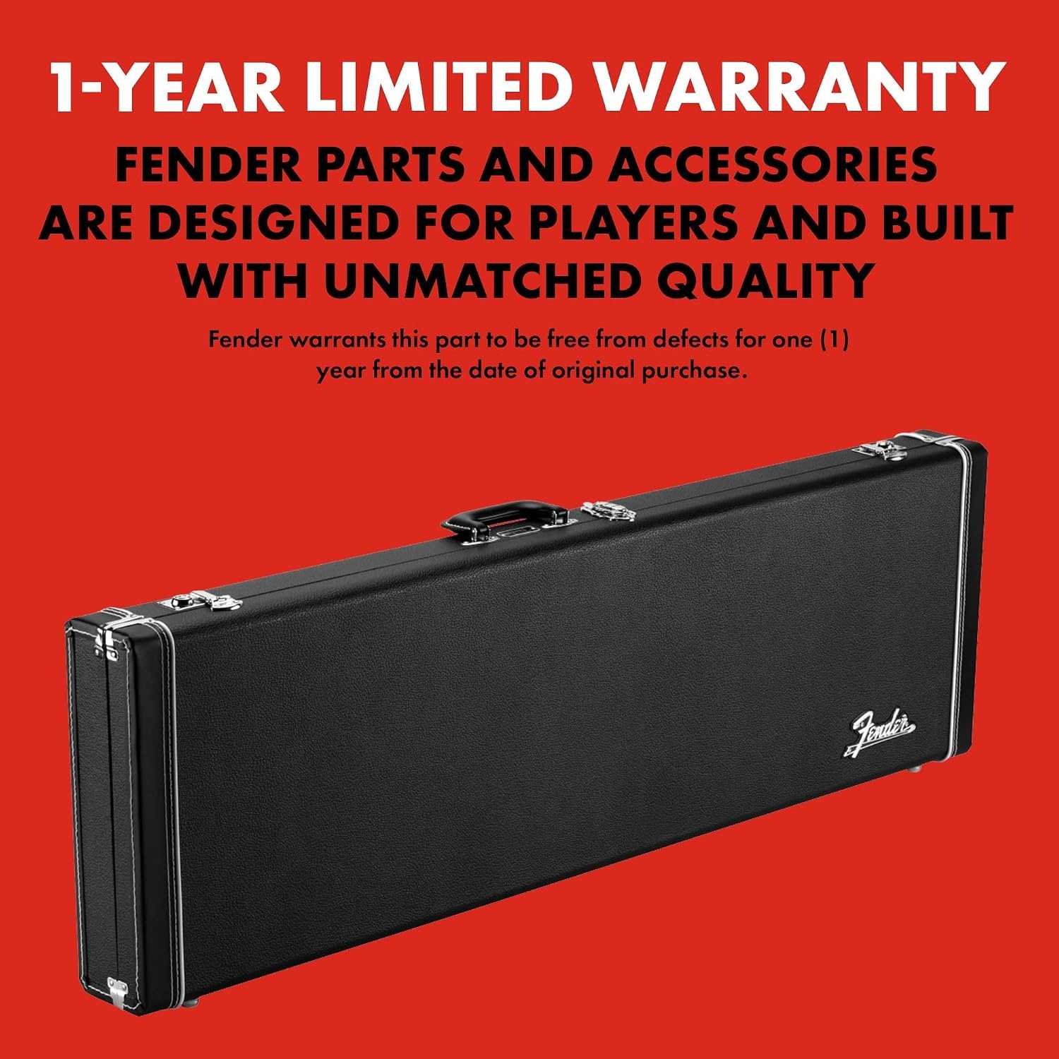 image:imageFender Classic Series Wood Case StratocasterTelecaster BlackBlack