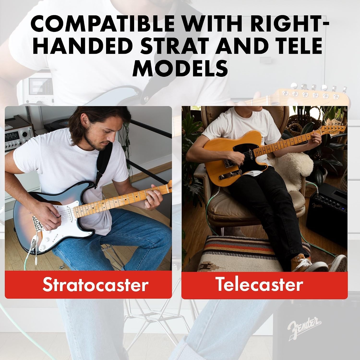 image:imageFender Classic Series Wood Case StratocasterTelecaster BlackBlack