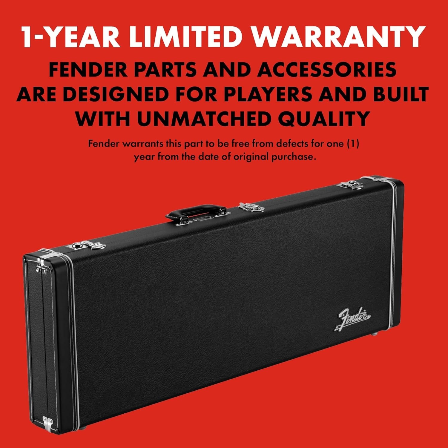 image:imageFender Classic Series Wood Case StratocasterTelecaster BlackBlack